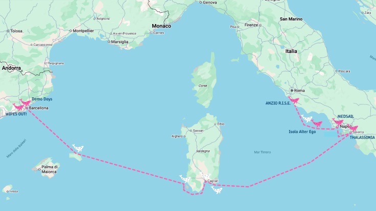Sailing Lab Route